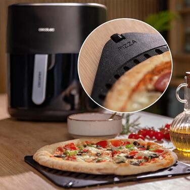 Аерофритюрниця Cecotec Cecofry Duoheat 6500 з грилем 6.5л, 2200 Вт, чорна