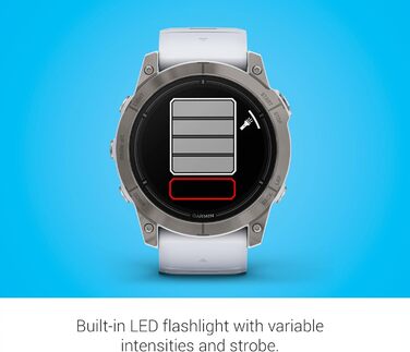 Годинник Garmin epix Pro (Gen 2) Sapphire Edition 51 мм: високопродуктивний смарт-годинник з інтегрованою ліхтариком та технологіями для тренувань