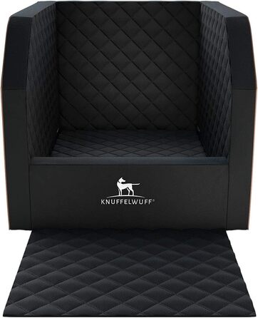 Захист для автосидіння собаки Knuffelwuff Auto KFZ, 55 x 45 x 35 см, чорний, розмір 3