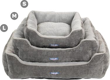 Килимок для кота Wallace & Jones Dunrobin, сірий, S, 51 x 46 x 15 см | Міцний, зручний | Для домашніх тварин