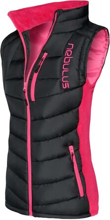Жіноча жилетка Nebulus Revival Daen, чорно-рожева, розмір L