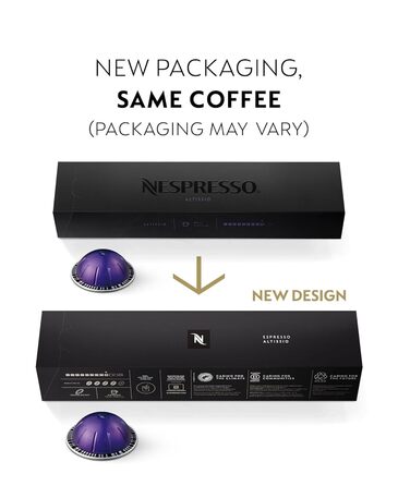 Капсули для кавомашини Nespresso VertuoLine Altissio, 50 шт.