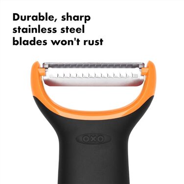 OXO Good Grips Оводочискач з функцією Julienne, для овочів та фруктів