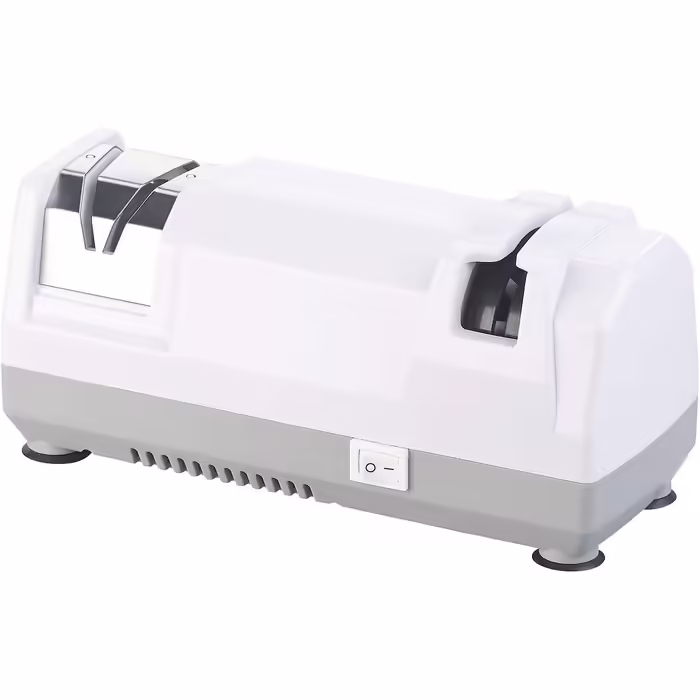 Rosenstein & Söhne Sharpener: Electric Professional Diamond Sharpener, Coarse and Fine Grit, 40 W (Manual Sharpener, Knife Sharpening Machines, Grinding Wheels)