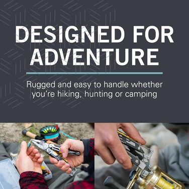 Leatherman Signal Multi-Tool with Nylon Sheath - 19 Tools for Camping, Survival, and Outdoor Adventures