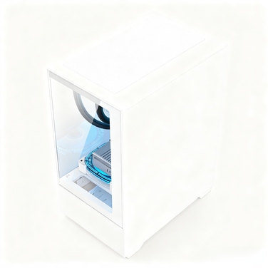 Корпус Micro Tower Cased A-501W, білий