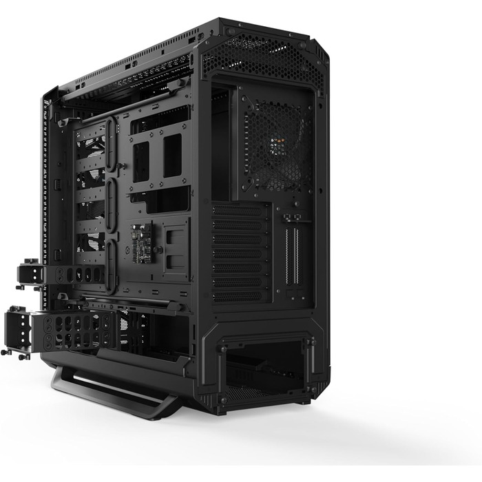 be quiet! Silent Base 802 Black - корпус ПК з 2 вентиляторами Pure Wings 2 та підтримкою радіаторів до 360 мм, 3-рівнева система керування вентиляторами