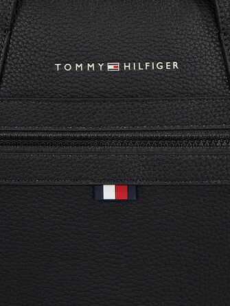 Сумка для ноутбука Tommy Hilfiger Essential PU, чорна, чоловіча