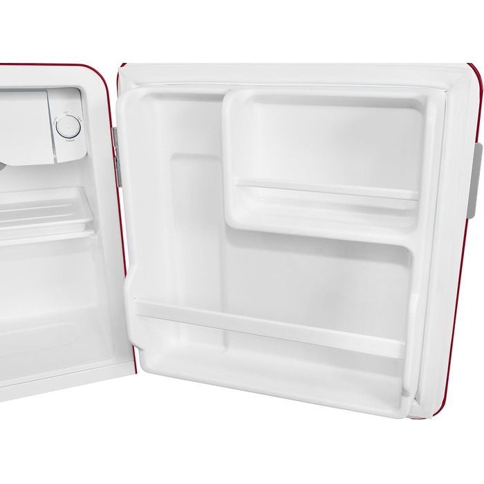 Exquisit Mini Холодильник CKB45-0-031F білий: 47 л, без морозильної камери, ретро стиль