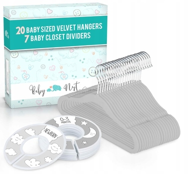 Підвісний вішак Baby Nest Designs, відтінки сірого
