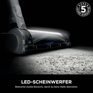 Пылесос Shark PowerPro IZ380EU: аккумуляторный, без мешка, для шерсти животных, аллергиков, ковров и твердых полов, с LED-подсветкой и шарнирным шлангом, Navy Blue (Java Metallic)