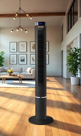 Колонний вентилятор Climative Fresh ION TF-46SBI, чорний