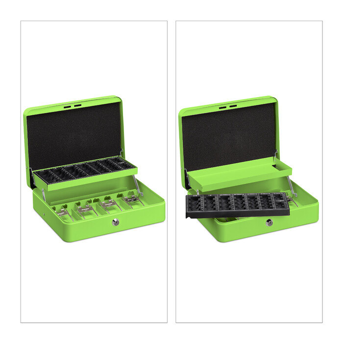 Cash Box з дошкою для підрахунку євромонет