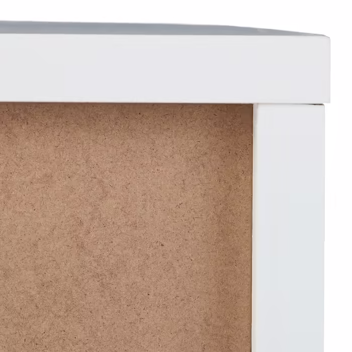 Relaxdays TV Stand with 4 Compartments, on Wheels