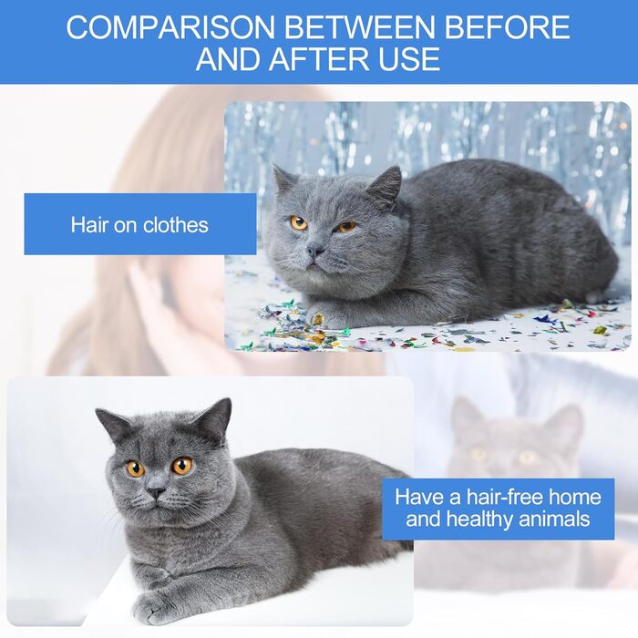 Щітка для собак з довгою шерстю з нержавіючої сталі, двостороння, 17+9 зубців, підходить для котів, проти ковтунів, отвір для підвішування в ручці