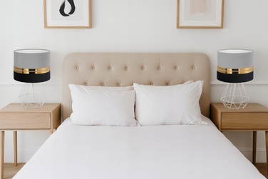 Настільна нічна лампа Діамант з абажуром у стилі Glamour, LED E27