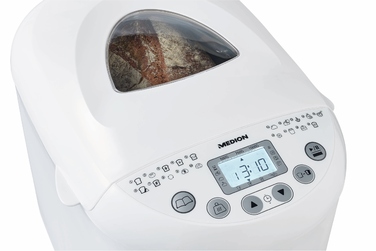 Хлібопічка Medion MD 11011, біла, 550 Вт