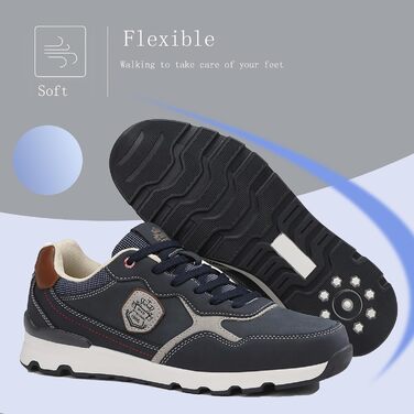 ARRIGO BELLO Кросівки чоловічі для активного відпочинку, роботи та хайкінгу, легкі, розмір 41-46, колір блакитний