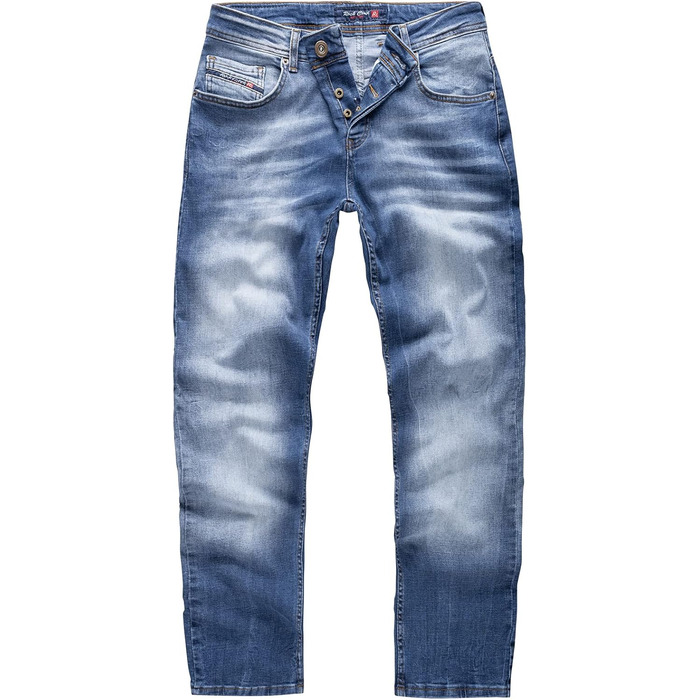 Чоловічі джинси Rock Creek Straight-Cut RC-2091 (31W/32L, сині) - Класичні джинси прямого крою