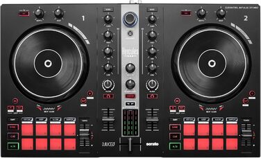 DJ контролер Hercules DJControl Inpulse 300 MK2 – 2 деки, 16 педів, вбудована звукова карта