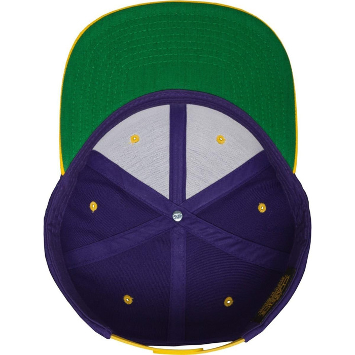 Кепка Flexfit Floral Snapback унісекс, для жінок та чоловіків, 2 кольори, універсальний розмір (pur/Gold)