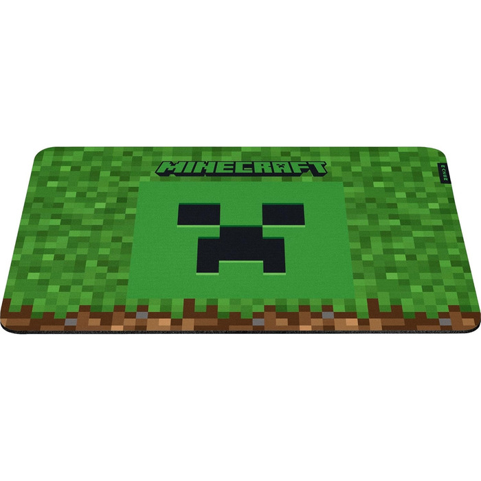 Ігровий килимок для миші Razer Gigantus V2 Minecraft, текстурований мікротканинний килимок з протиковзаючим гумовим основанням, 450 x 400 x 3 мм, чорний