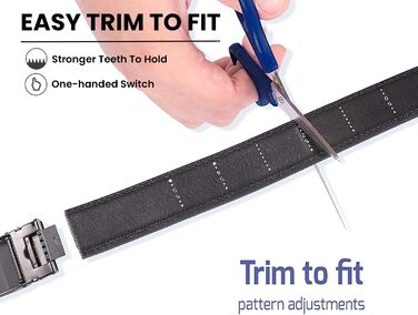 Чоловічий шкіряний ремінь на пряжці, автоматична застібка, 35 мм, регульований, 130 см, для костюма та ділового одягу (колір Y-brown)