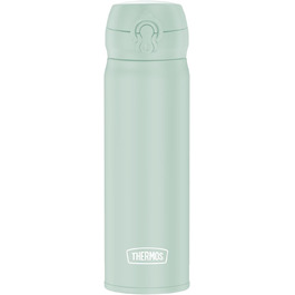 Термос Thermos Ultralight 0,5 л, Soft Mint Mat: нержавіюча сталь, 10 год гаряче / 20 год холодне, герметичний, для води, чаю