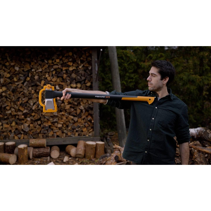 Точилка для сокир та ножів Fiskars Xsharp, керамічна, чорно-помаранчевий колір, 1000601