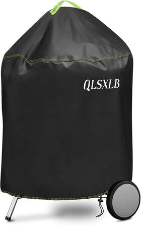 Водонепроникний чохол для гриля QLSXLB, Ø50x81 см, 420D Оксфорд, захисний для круглих та газових грилів від вологи, УФ, цвілі та іржі