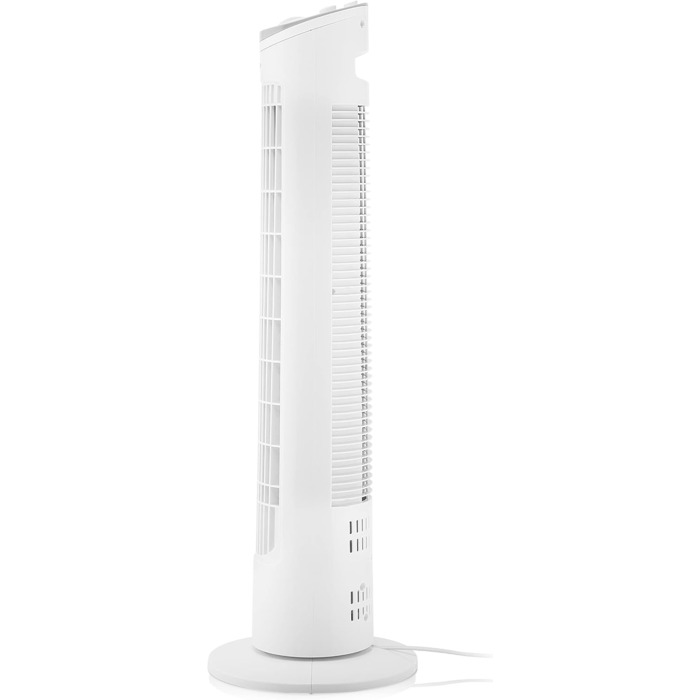 Турбо-вентилятор Tristar VE-5864: 3 швидкості, таймер, кут розхитування 80°, білий