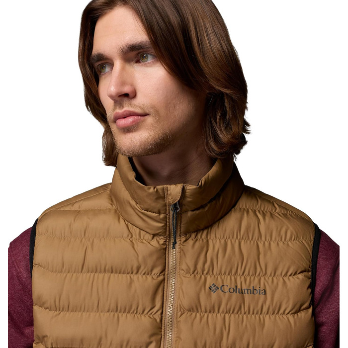 Чоловічий утеплений жилет Columbia Powder Lite II Vest, колір Delta, розмір S