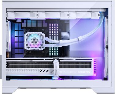 Корпус ПК Phanteks XT M3 Mini-Tower White – компактний Micro-ATX з темперованим склом, підтримкою радіатора 360 мм та відеокарти 430 мм, 3 RGB вентилятори