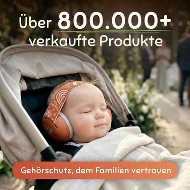 Schallwerk Mini+ - Навушники-захисники для малюків: захист від шуму, преміум-якість, колір кораловий