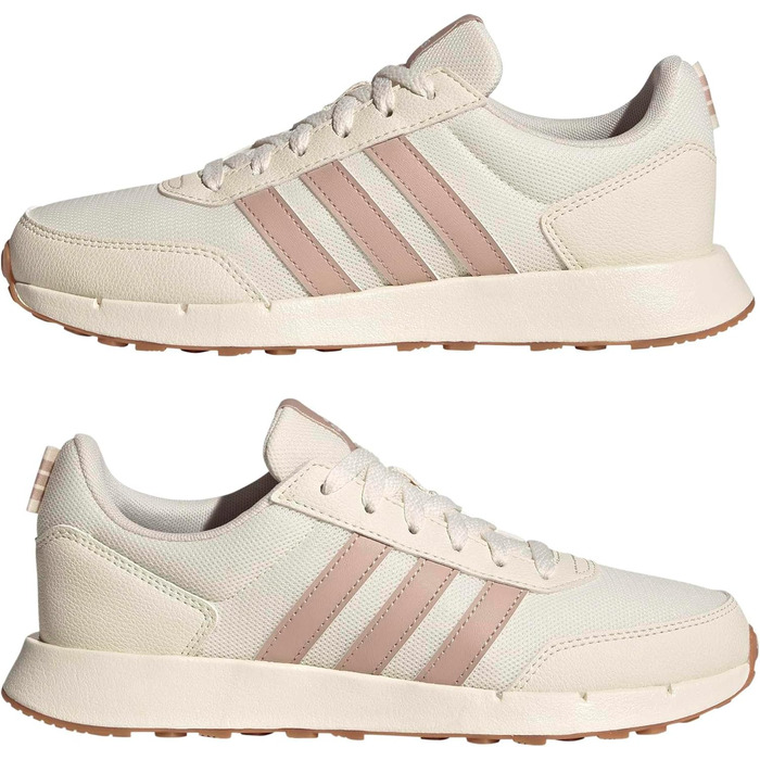 Жіночі бігові кросівки Adidas Run 50s (42 2/3 EU, Off White Wonder Taupe Gum 3)