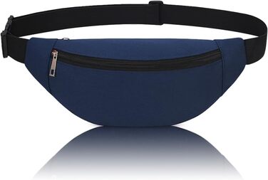 Поясна сумка на пояс для чоловіків та жінок, спортивна, на стегнах, для подорожей, прогулянок з собакою, Outdoor (Блакитна)