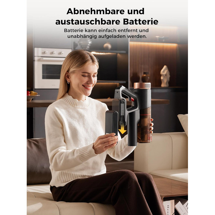 Бездротовий пилосос Proscenic P11 Ultra: потужний, легкий, з акумулятором 50 хв, сенсорний екран, анти-намотування, для дому та авто