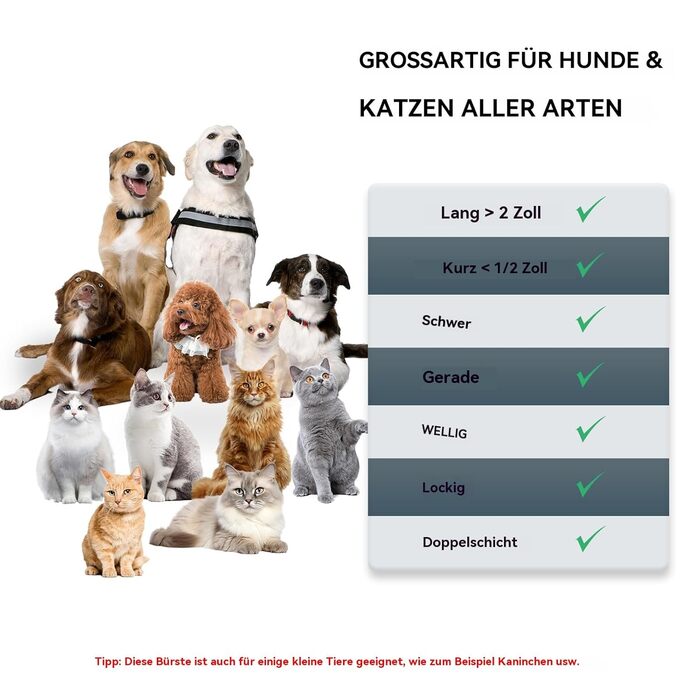 Щітка для собак та котів - самоочисна, легка у чищенні, зменшує випадання шерсті, видаляє волосся. Підходить для великих, середніх та малих тварин з довгою та короткою шерстю. Зелена (чорна, 3 шт. НОВІ)