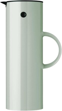 Термос Stelton EM77 - 1 л, з подвійними стінками, для чаю та кави, з скляною вставкою, вінтажний дизайн (Minty Moss)