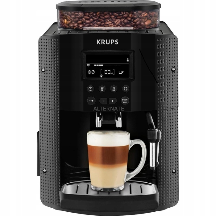 Автоматична кавомашина Krups EA8150, 1450 Вт, чорна