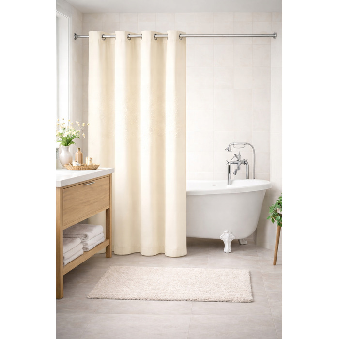 Текстильна штора для ванни NOW-ART 150 x 200 см