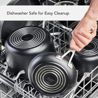 Пательня-гриль KitchenAid з виливом, 29 см, антипригарна, чорна матова - ідеальна для смаження та приготування на грилі