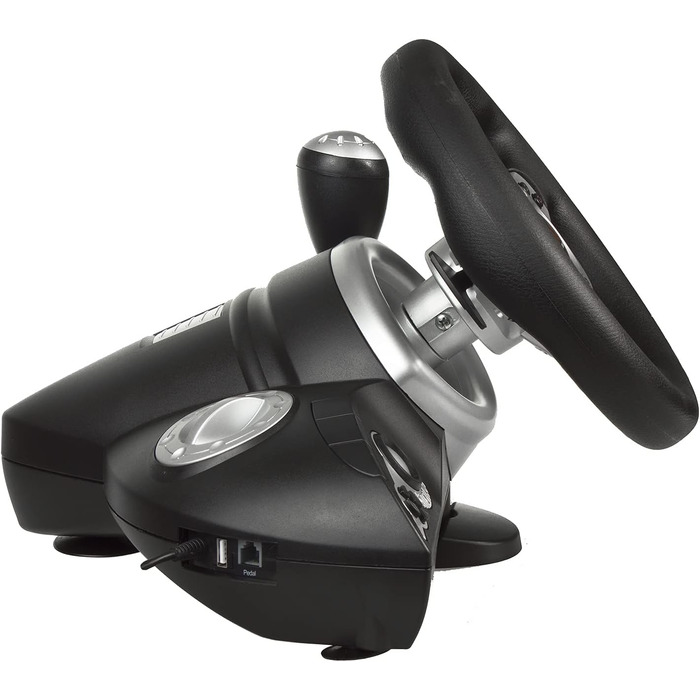 Ігрове кермо RS700 з педалями, газом та гальмом, 270° кут повороту, вібрація, сумісність з PS4/PS3/Xbox One/PC/Android