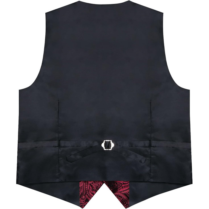 Костюмний аксесуар DiBanGu: жилет, краватка, хустинка, запонки, лапєль-кліп (7 шт.) з павутинкою, розмір XXL, для весілля та свят