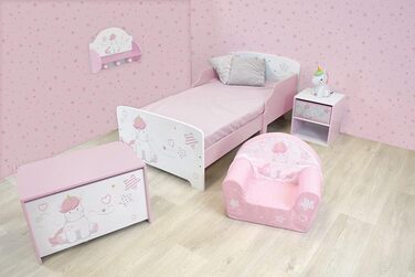 Ящик для іграшок Fun House 713050 Єдиноріг, для дітей від 3 років, біло-рожевий