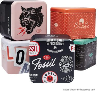 Годинник Fossil Jesse для жінок, кварцовий механізм, сталевий браслет сріблястого кольору з блискітками