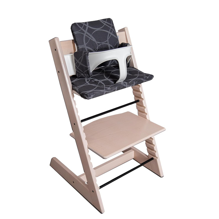 Комплект подушок для стільчика Stokke Tripp Trapp Hoppediz, 2 шт., 100% органічна бавовна, дизайн Verona