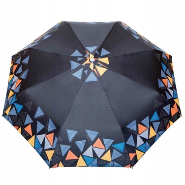 Автоматична складана парасолька F.P.Parasol з чохлом, чорна