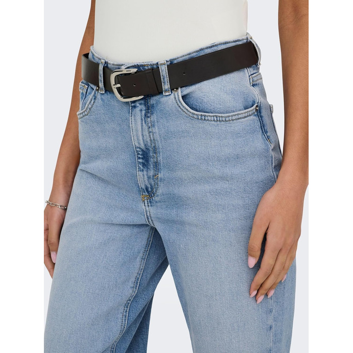 Джинси жіночі ONLY Onljuicy HW Wide Leg Rea707 середнього блакитного кольору, розмір 28W/34L