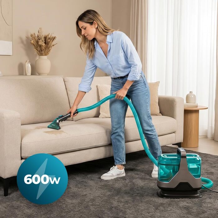 Пилосог-мийка Cecotec Conga 1700W 3-в-1: для килимів, плям та підлоги, резервуари 1600/950 мл, радіус 9м
